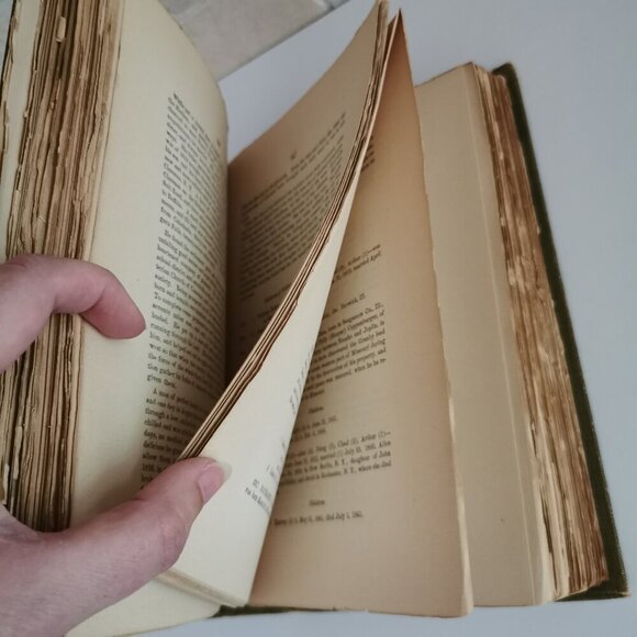 1887 Arthur Aylsworth Descendants in America Book CONDITION Genealogy Family - Picture 10 of 11